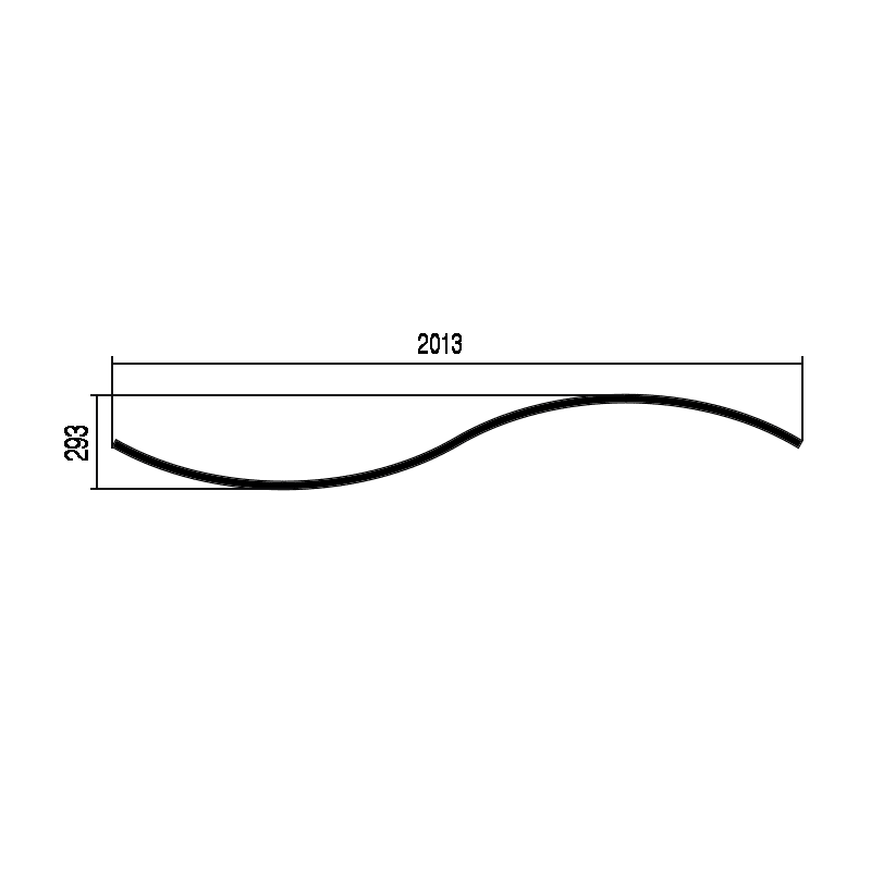 C25 Linear curved LED Profile